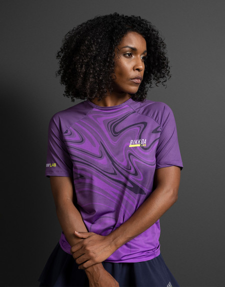 Camiseta de Pádel LIQUID LAB Lila