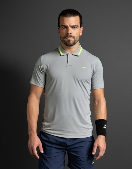 Polo de Pádel LAB Gris