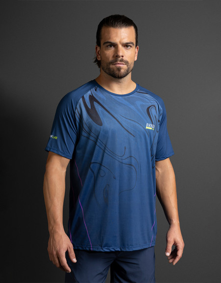 Camiseta de Pádel LIQUID LAB Azul